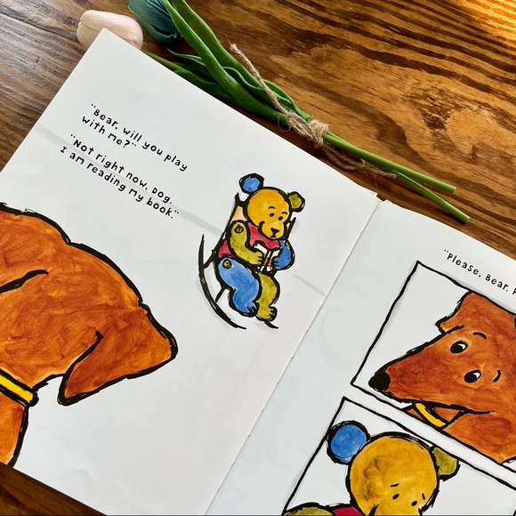 🦋 5/$25 BUNDLE • Dog and Bear: Two Friends • Three Stories Hardcover Book - Picture 7 of 7